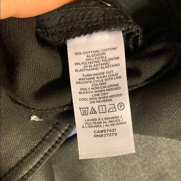 Ann Taylor Black Skinny Pants - Picture 3 of 6